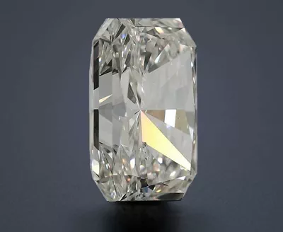 5.03ct K SI1 Rare Carat Ideal Cut Radiant Diamond