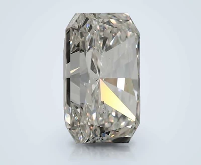5.03ct K SI1 Rare Carat Ideal Cut Radiant Diamond