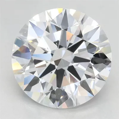2.61ct D VVS1 Rare Carat Ideal Cut Round Lab Grown Diamond