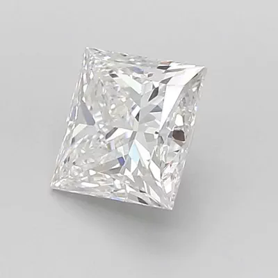2.05ct E VS1 Rare Carat Ideal Cut Princess Lab Grown Diamond