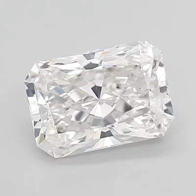 3.05ct E VS2 Excellent Cut Radiant Lab Grown Diamond