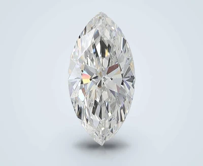 3.08ct E VS1 Rare Carat Ideal Cut Marquise Lab Grown Diamond