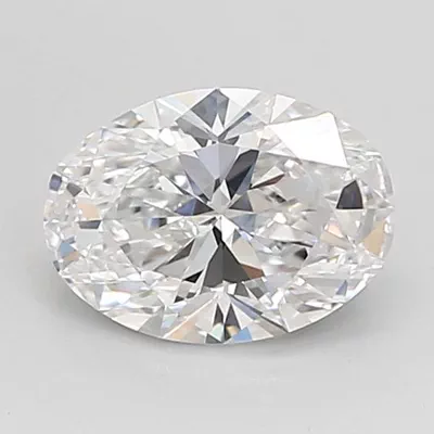 1.04ct D VS1 Rare Carat Ideal Cut Oval Lab Grown Diamond