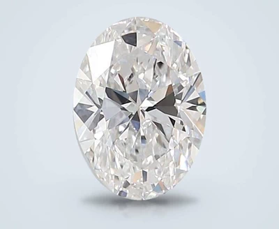 1.04ct D VS1 Rare Carat Ideal Cut Oval Lab Grown Diamond