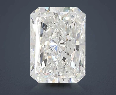 2.56ct D VS1 Rare Carat Ideal Cut Radiant Lab Grown Diamond