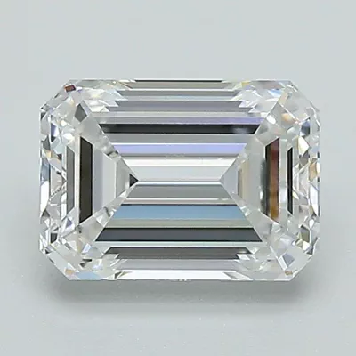 1.50ct D VS2 Very Good Cut Emerald Lab Grown Diamond