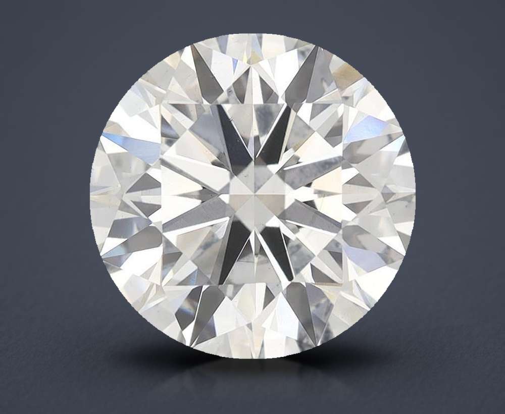 6.22ct H VS2 Rare Carat Ideal Cut Round Lab Grown Diamond