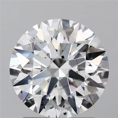 2.04ct F SI1 Rare Carat Ideal Cut Round Lab Grown Diamond