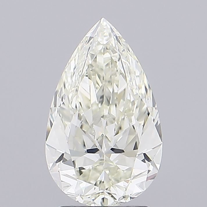 2.51ct J SI1 Rare Carat Ideal Cut Pear Diamond