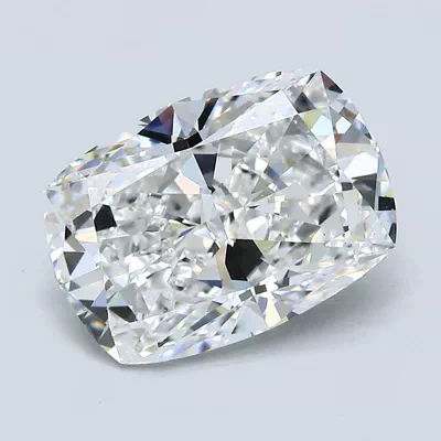 3.25ct E VS2 Rare Carat Ideal Cut Cushion Diamond