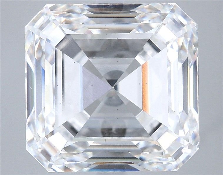 11.13ct E VS2 Rare Carat Ideal Cut Asscher Lab Grown Diamond