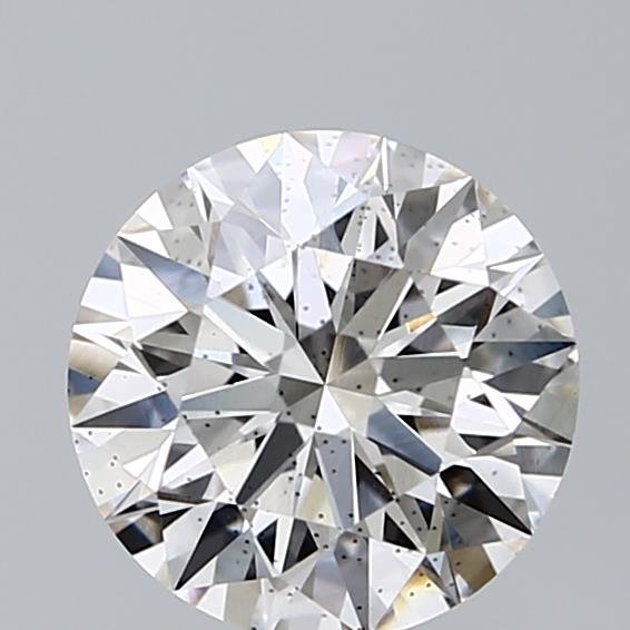 2.02ct F SI1 Rare Carat Ideal Cut Round Lab Grown Diamond