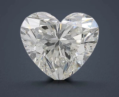 5.01ct H SI2 Rare Carat Ideal Cut Heart Diamond