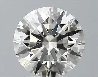 3.01ct I VS1 Rare Carat Ideal Cut Round Lab Grown Diamond