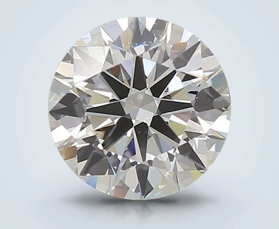 3.09ct E VS1 Rare Carat Ideal Cut Round Lab Grown Diamond