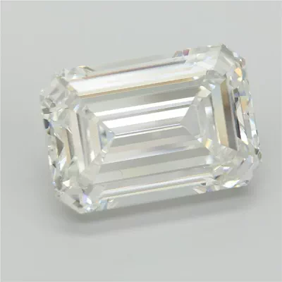 19.53ct G VS1 Rare Carat Ideal Cut Emerald Lab Grown Diamond