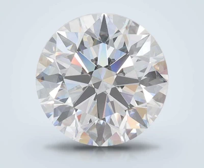 3.09ct D VVS2 Rare Carat Ideal Cut Round Lab Grown Diamond