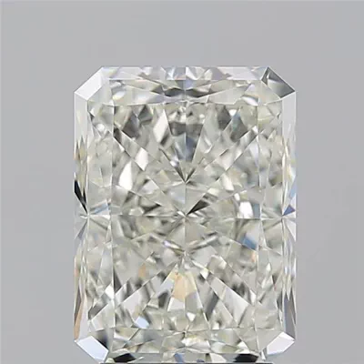 3.51ct K VVS1 Rare Carat Ideal Cut Radiant Diamond