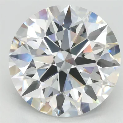 5.02ct F VVS1 Rare Carat Ideal Cut Round Lab Grown Diamond