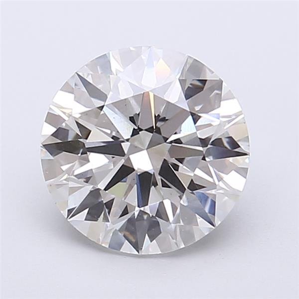 2.08ct F VS1 Rare Carat Ideal Cut Round Lab Grown Diamond