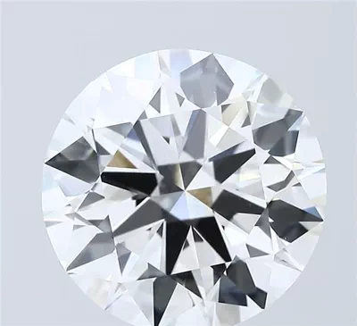 7.02ct F VVS1 Rare Carat Ideal Cut Round Lab Grown Diamond