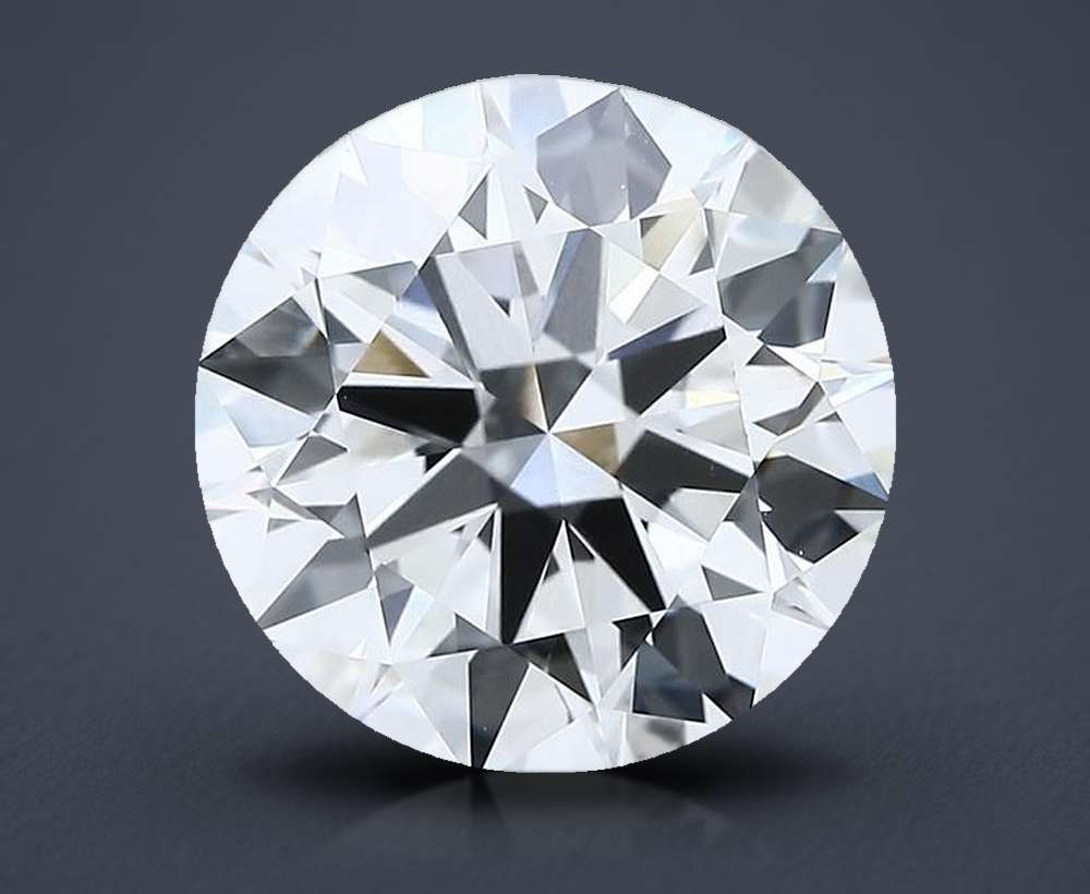 7.02ct F VVS1 Rare Carat Ideal Cut Round Lab Grown Diamond