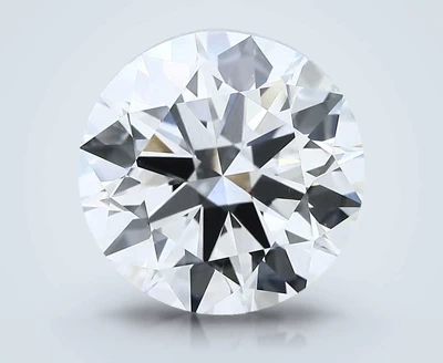 7.02ct F VVS1 Rare Carat Ideal Cut Round Lab Grown Diamond