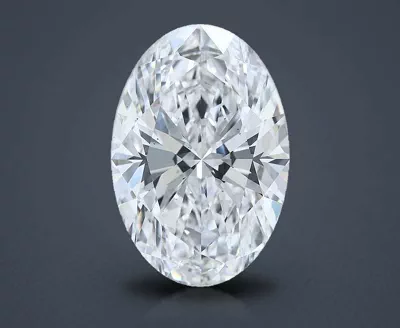 15.28ct D VS2 Rare Carat Ideal Cut Oval Lab Grown Diamond