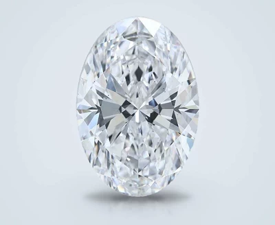 15.28ct D VS2 Rare Carat Ideal Cut Oval Lab Grown Diamond