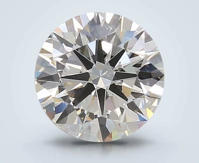 3.09ct E VS1 Rare Carat Ideal Cut Round Lab Grown Diamond