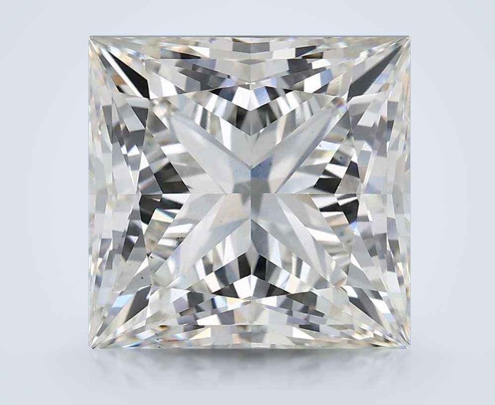 7.03ct H VS1 Rare Carat Ideal Cut Princess Lab Grown Diamond