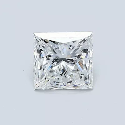 0.79ct F VS1 Rare Carat Ideal Cut Princess Diamond