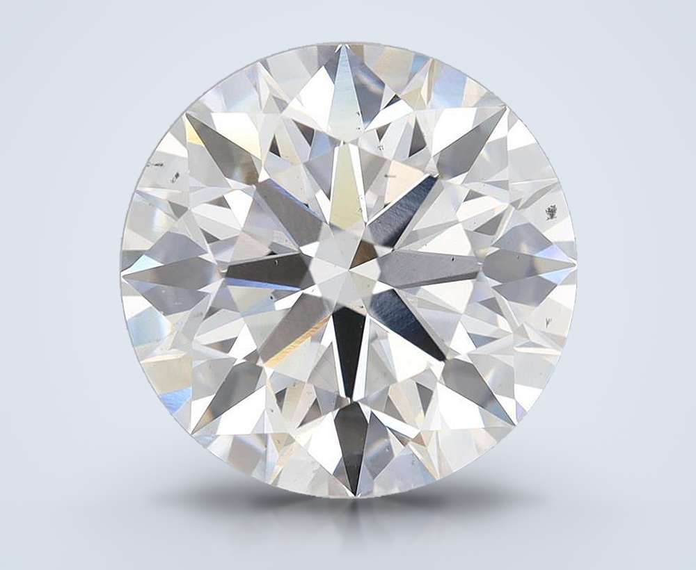 6.80ct F SI1 Rare Carat Ideal Cut Round Lab Grown Diamond