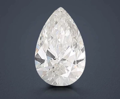 2.52ct G VS1 Rare Carat Ideal Cut Pear Lab Grown Diamond