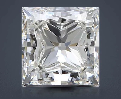 1.70ct J VVS2 Rare Carat Ideal Cut Princess Diamond