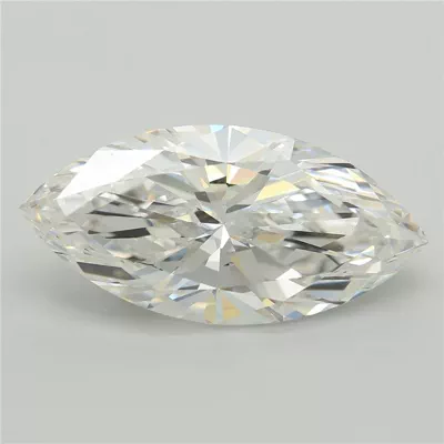 5.57ct E VS1 Rare Carat Ideal Cut Marquise Lab Grown Diamond