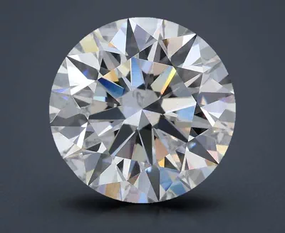 4.21ct E VS1 Rare Carat Ideal Cut Round Lab Grown Diamond