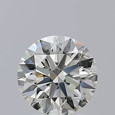 2.04ct K VVS1 Rare Carat Ideal Cut Round Diamond