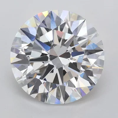 3.56ct E VVS2 Rare Carat Ideal Cut Round Lab Grown Diamond