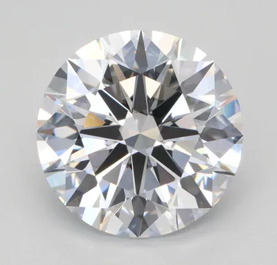 4.05ct D VVS1 Rare Carat Ideal Cut Round Lab Grown Diamond