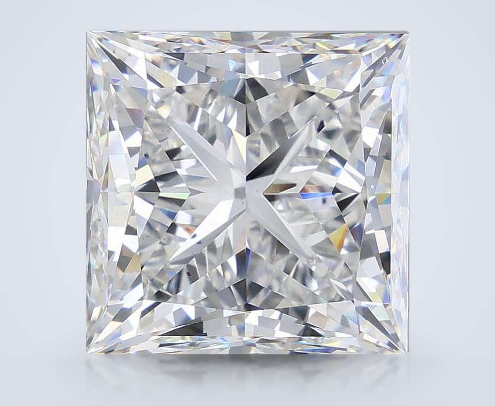 12.03ct E VS2 Rare Carat Ideal Cut Princess Lab Grown Diamond