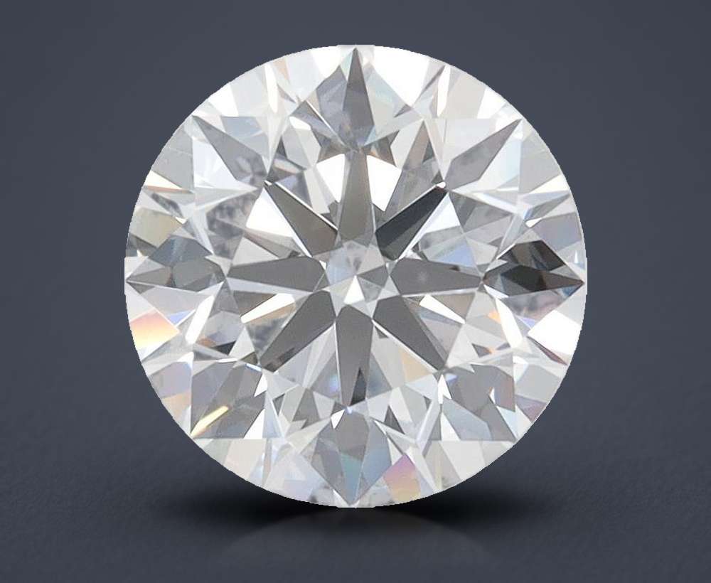 1.09ct D FL Rare Carat Ideal Cut Round Lab Grown Diamond