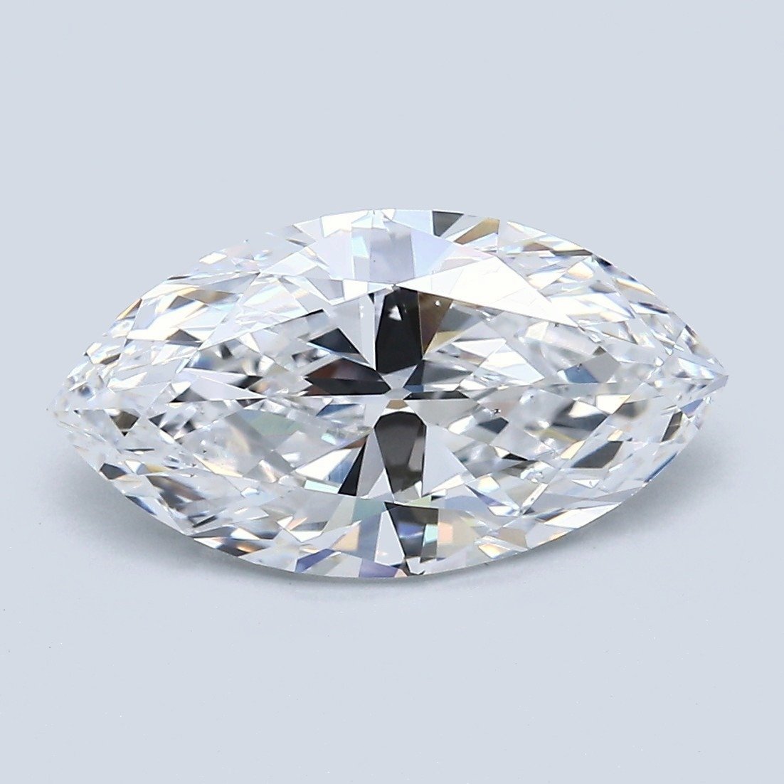 3.09ct D SI1 Very Good Cut Marquise Diamond