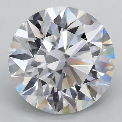 3.02ct E VS1 Excellent Cut Round Lab Grown Diamond