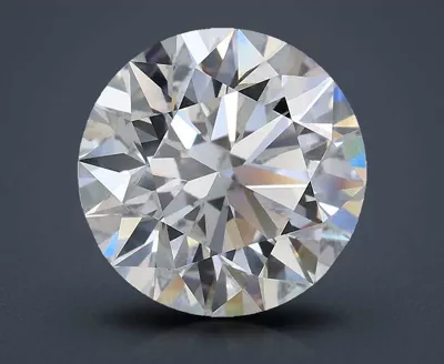 3.02ct E VS1 Excellent Cut Round Lab Grown Diamond