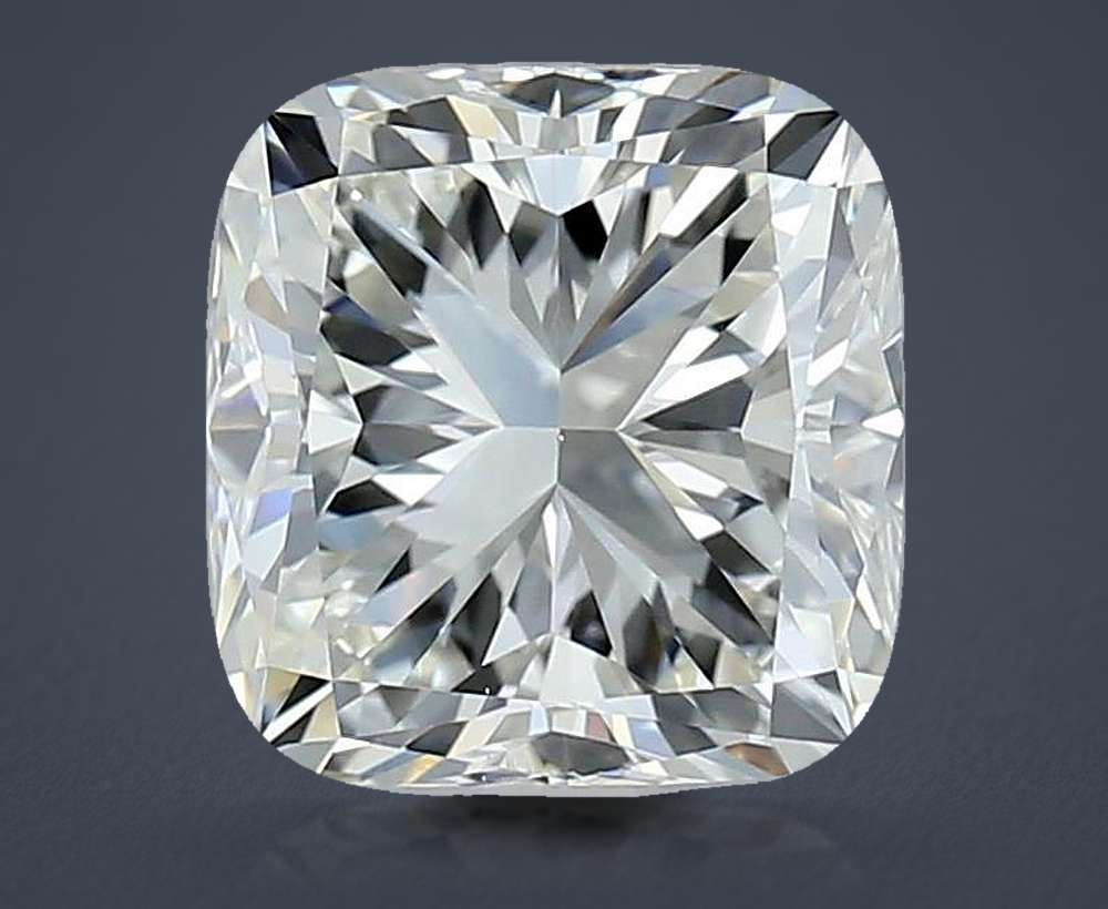 3.00ct J VS2 Very Good Cut Cushion Diamond