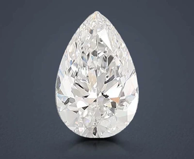 6.05ct E VVS2 Rare Carat Ideal Cut Pear Lab Grown Diamond