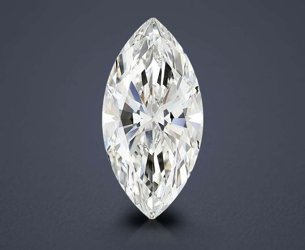 11.53ct F VVS2 Rare Carat Ideal Cut Marquise Lab Grown Diamond
