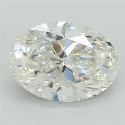 2.92ct E VS1 Rare Carat Ideal Cut Oval Lab Grown Diamond
