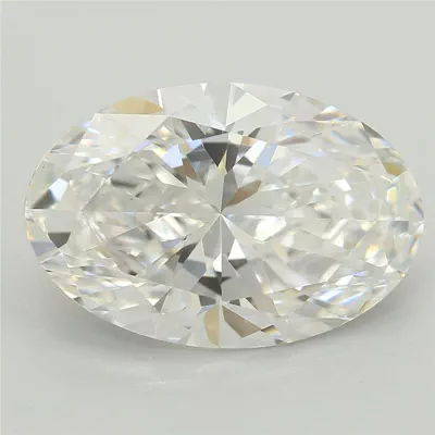 4.08ct E VS1 Rare Carat Ideal Cut Oval Lab Grown Diamond